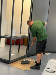 Museum Achter De Schermen Aan Het Werk