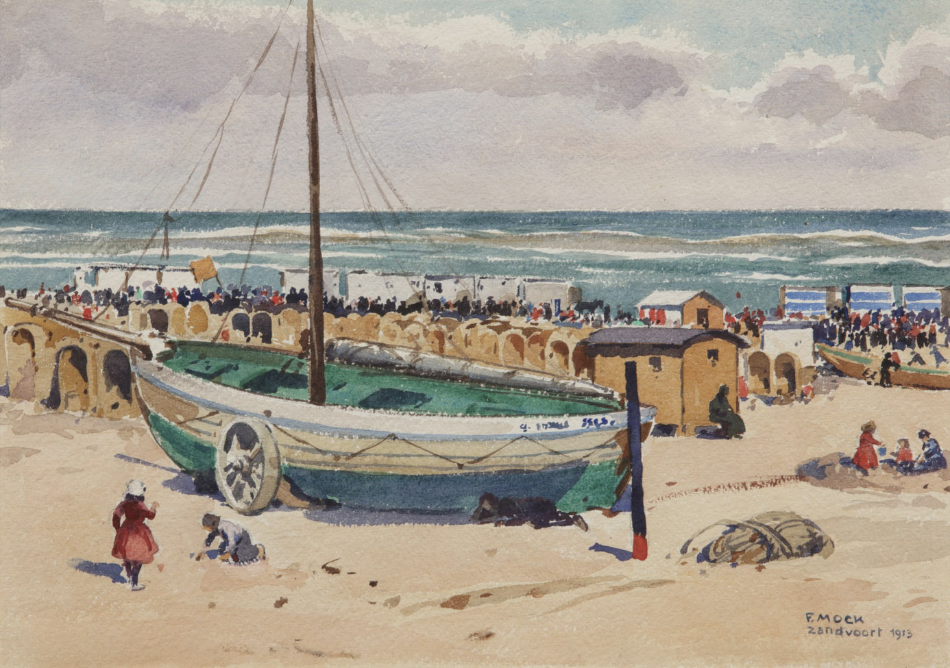 Fritz Mock Strand Zandvoort
