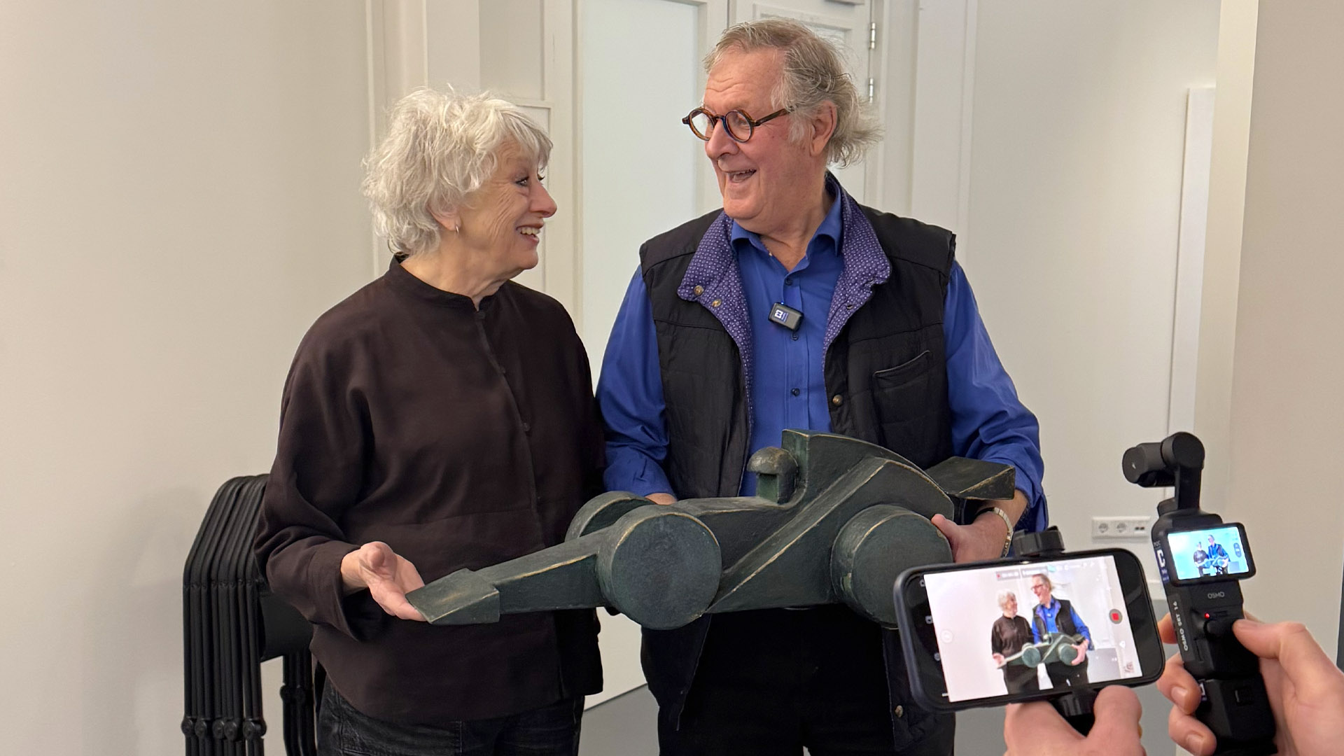 Formel 1 Kunst Fokelien Renckens Stenneberg und Hans Peters